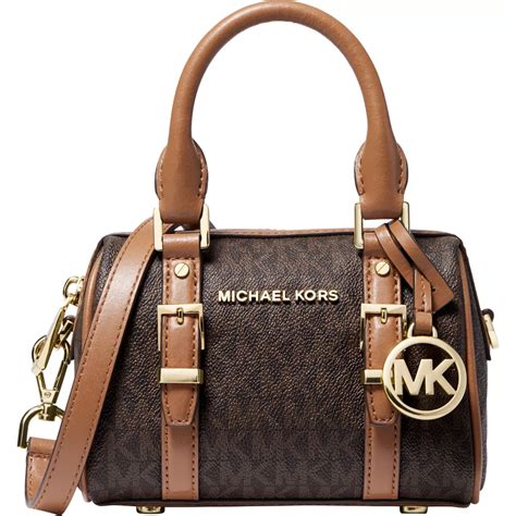 brown michael kors purse crossbody|michael kors extra small crossbody.